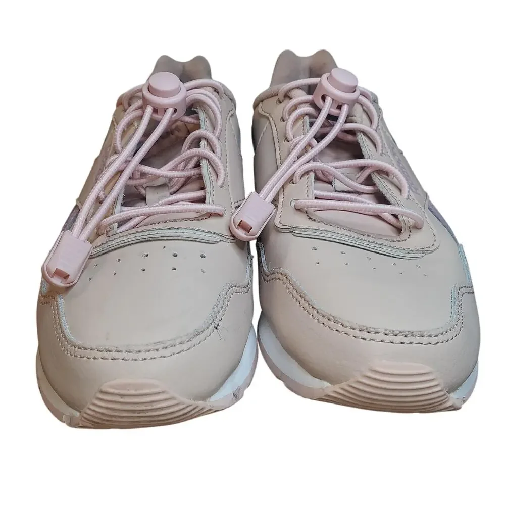 Reebok Royal Glide Women's 5.5 Tan Blush Pink Retro Sneakers CN7201